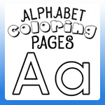 alphabet coloring pages